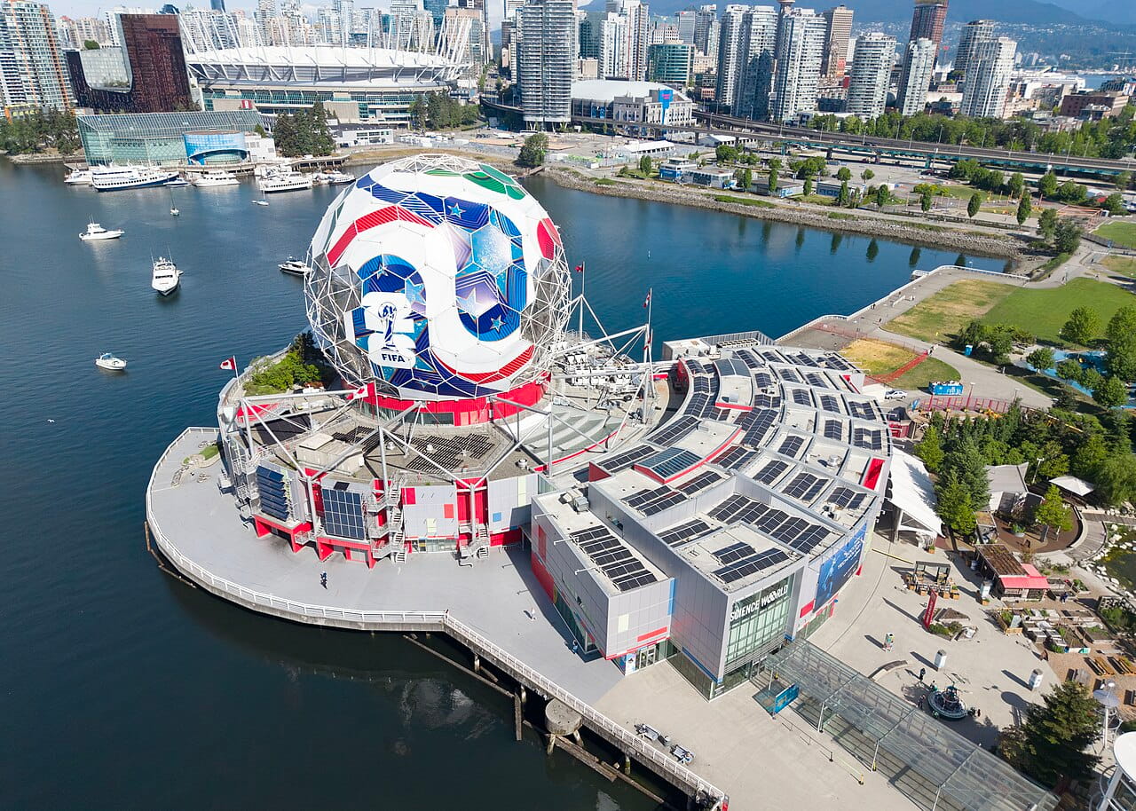 Science_World_in_Vancouver_during_2026_FIFA_World_Cup