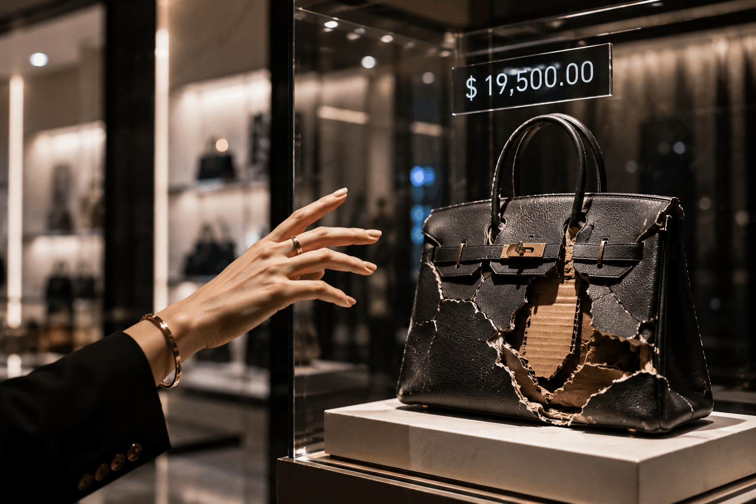 Reaching for luxury’s imperfection